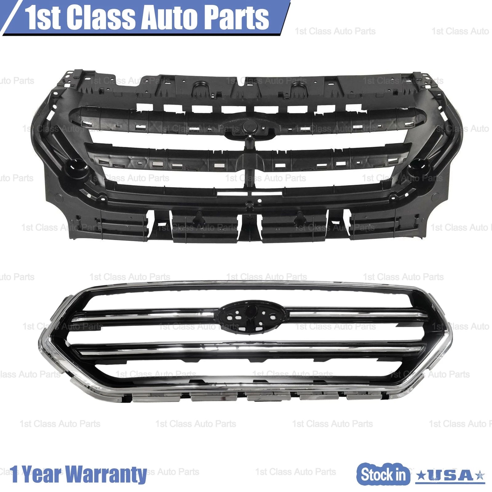 Front Bumper Grille Reinforcement Bracket for Ford Escape (2017-2019)