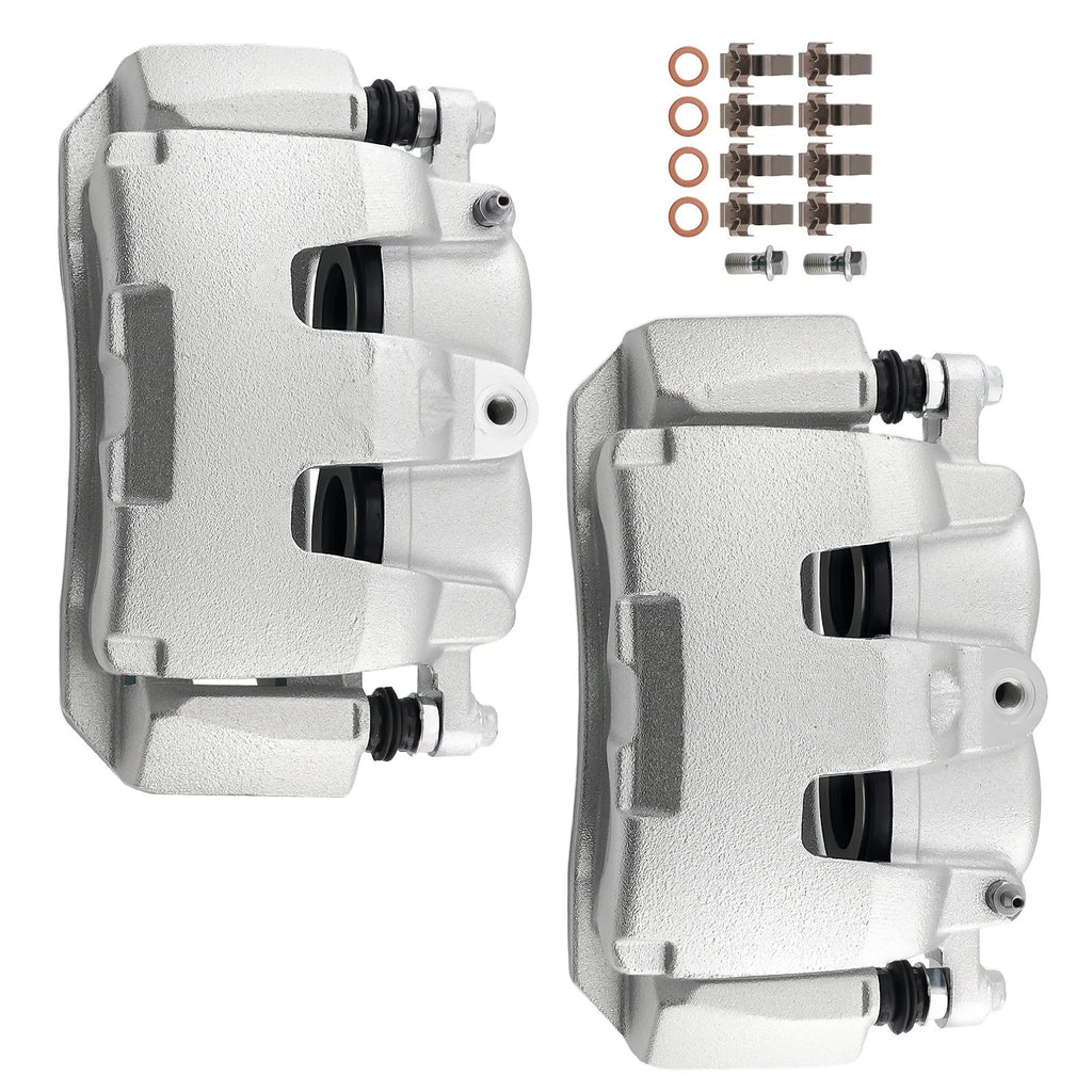 Front Disc Brake Calipers Set of 2 for Mitsubishi Raider (2006–2009) 18B5008 18B5009