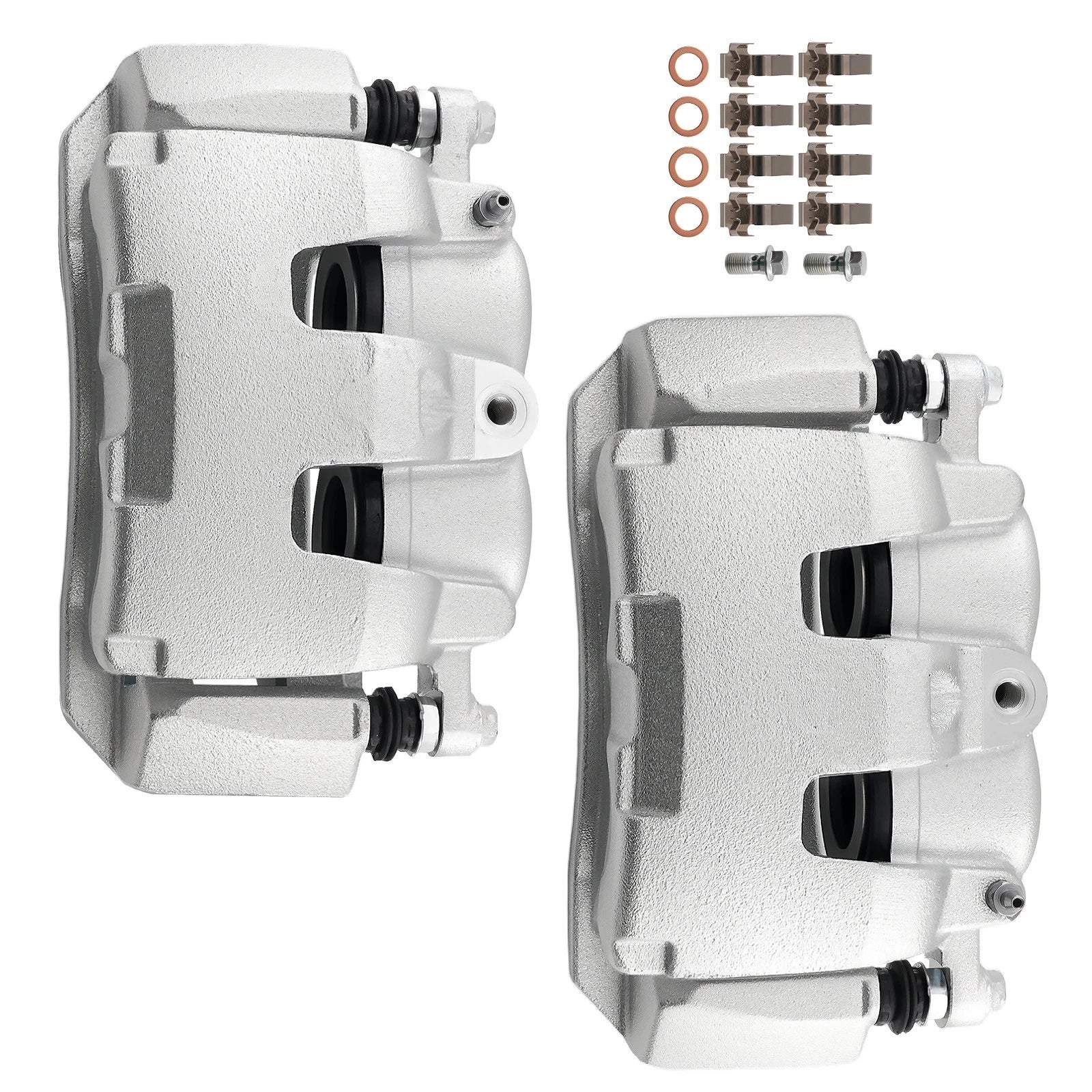 Front Disc Brake Calipers Set of 2 for Mitsubishi Raider (2006–2009) 18B5008 18B5009