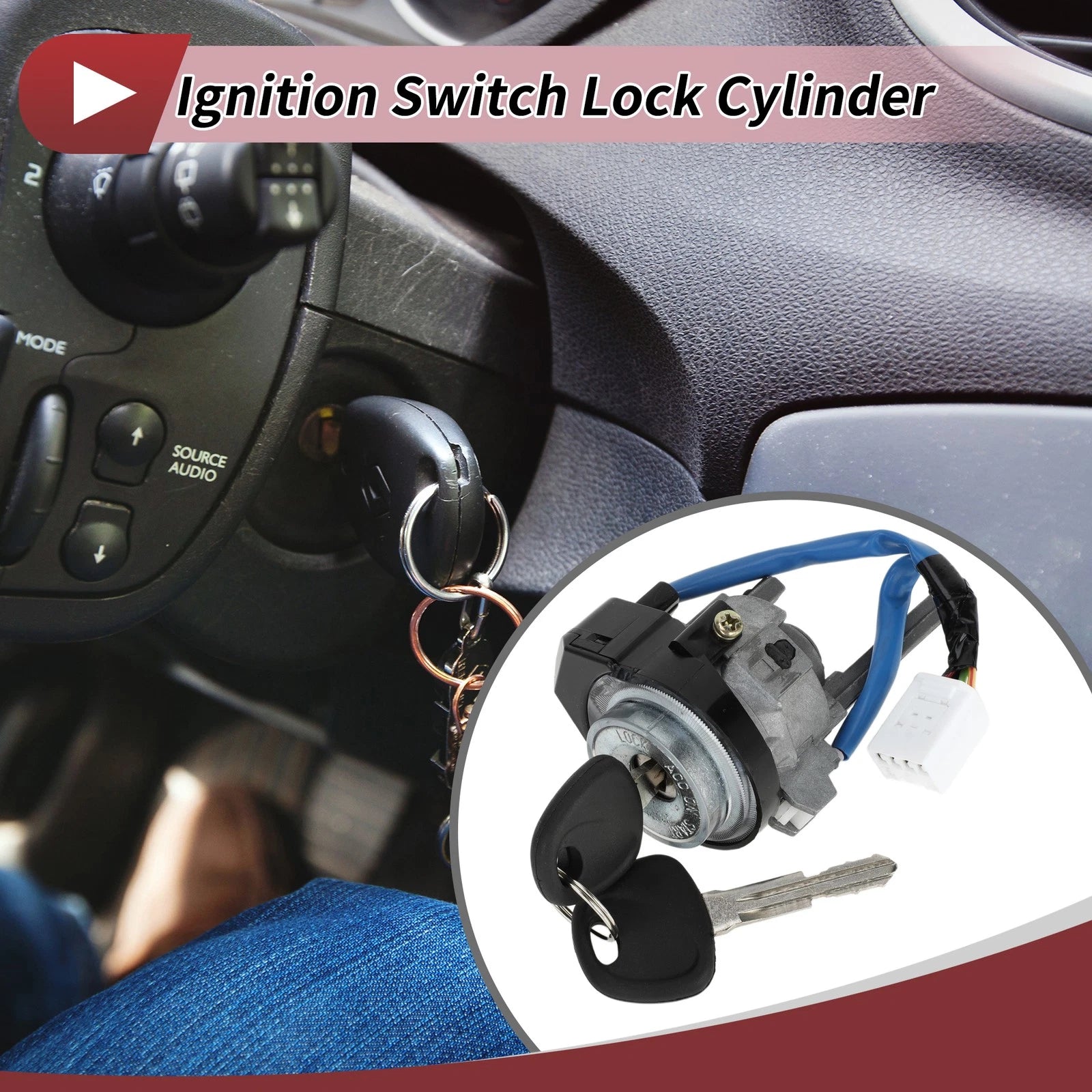 Ignition Lock Cylinder for Hyundai Elantra (2017–2020) No. 81905-F2230