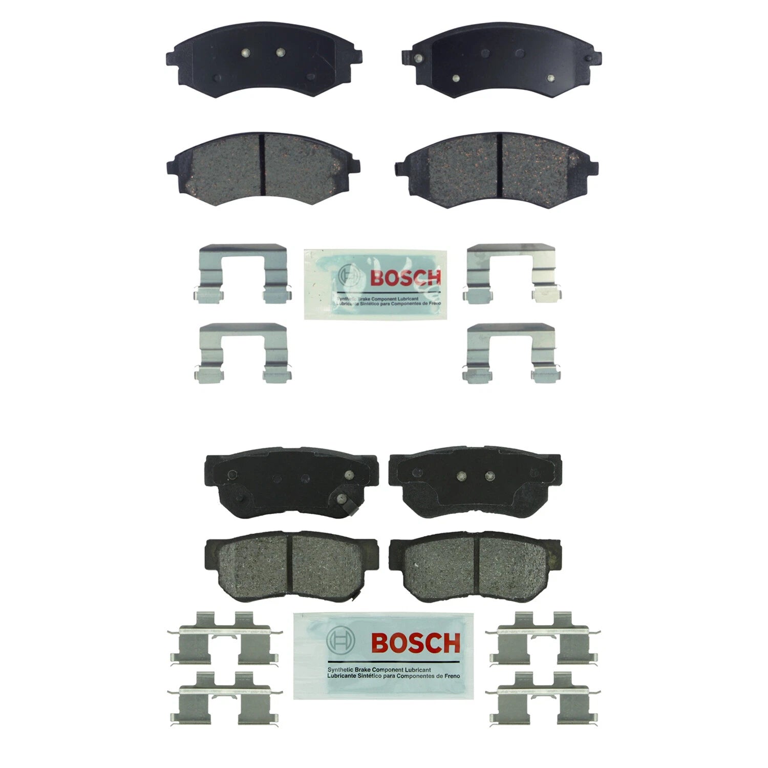 Bosch Blue Ceramic Disc Brake Pad Kit for Magentis Optima Sonata (2001–2010)