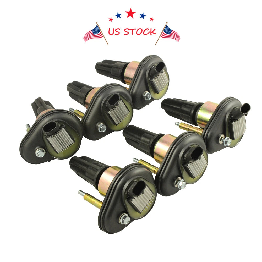Ignition Coil Set of 6 for Chevy Trailblazer GMC Canyon Envoy (2002–2005)