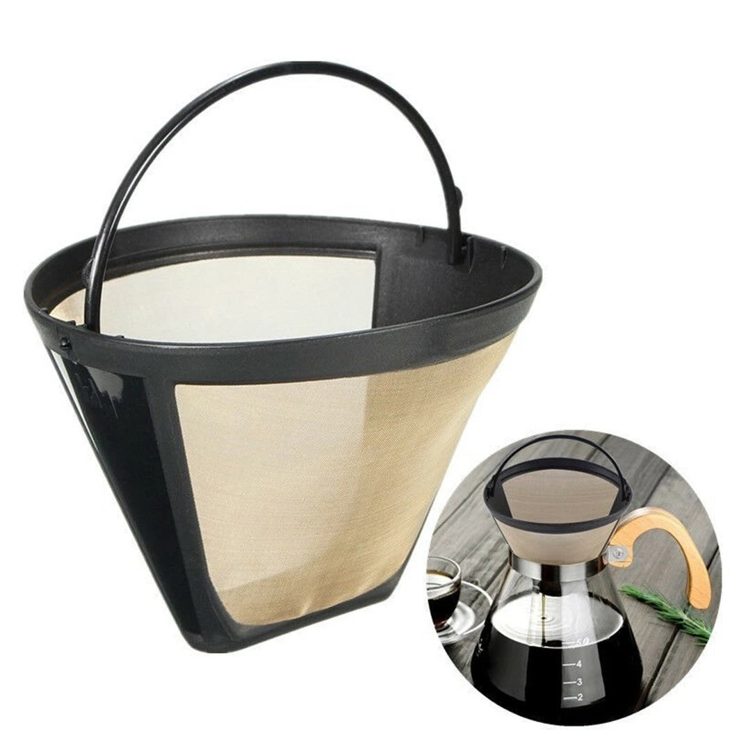 Reusable Coffee Filter Mesh for Eco-Friendly Brewing