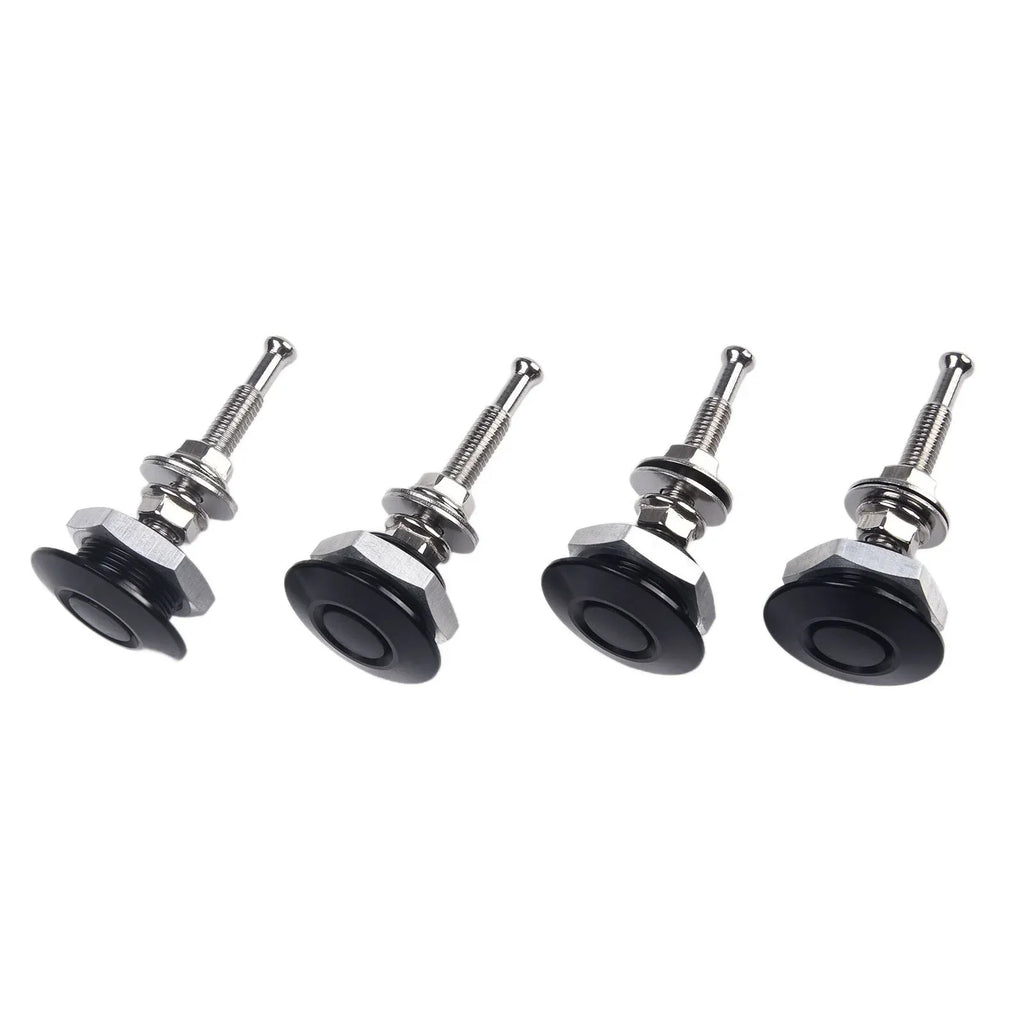 4 x Aluminum Fasteners for Car Trunk Fender Hatch Lid