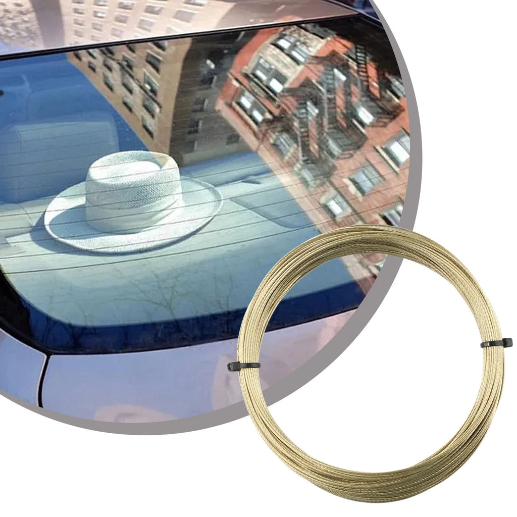 Windshield Cut Line Tool Wire Rope 0.8mm 22m for Glass Cutting