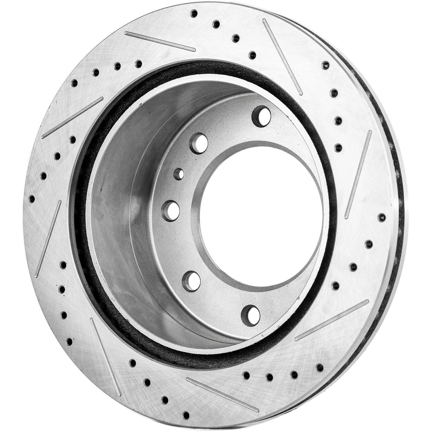 Brake Disc Set for Chevy Silverado 2500 HD (2011–2023) Cross-drilled Slotted