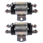 Set of 2 Solenoids for Yamaha G1 Gas Golf Cart (12V, 6 Terminal)