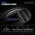 Carbon Fiber 13” 340mm Universal 6 Bolt Racing Steering Wheel