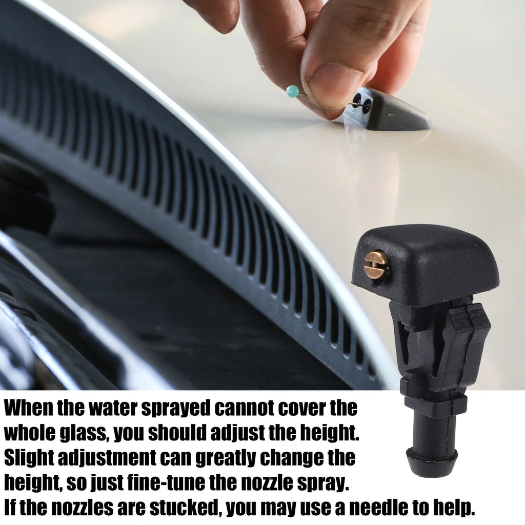 Set of 2 Windshield Washer Nozzles No. 3W7Z17603AA for Ford Crown (2010–2011)