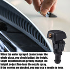 Set of 2 Windshield Washer Nozzles No. 3W7Z17603AA for Ford Crown (2010–2011)