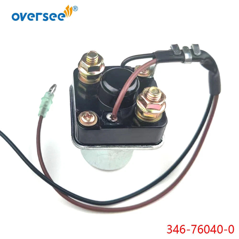 Relay 346-76040 for Tohatsu Outboard Starter Solenoid (2T 25-50HP)