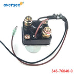 Relay 346-76040 for Tohatsu Outboard Starter Solenoid (2T 25-50HP)