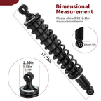 2X Front Shock Absorber for Honda TRX500FPE 4x4 Foreman 500 (2007–2009, 2011–2013)