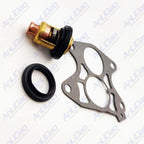 2X Thermostat & Gasket for Yamaha Outboard (6E5-12411-30-00, 688-12414-A1-00)