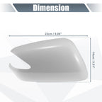 Right Side Mirror Cover Cap for Honda Fit (2009–2013) - White