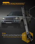 Set of 2 Windshield A-Pillar Trim Molding for Range Rover Sport (2006–2013)