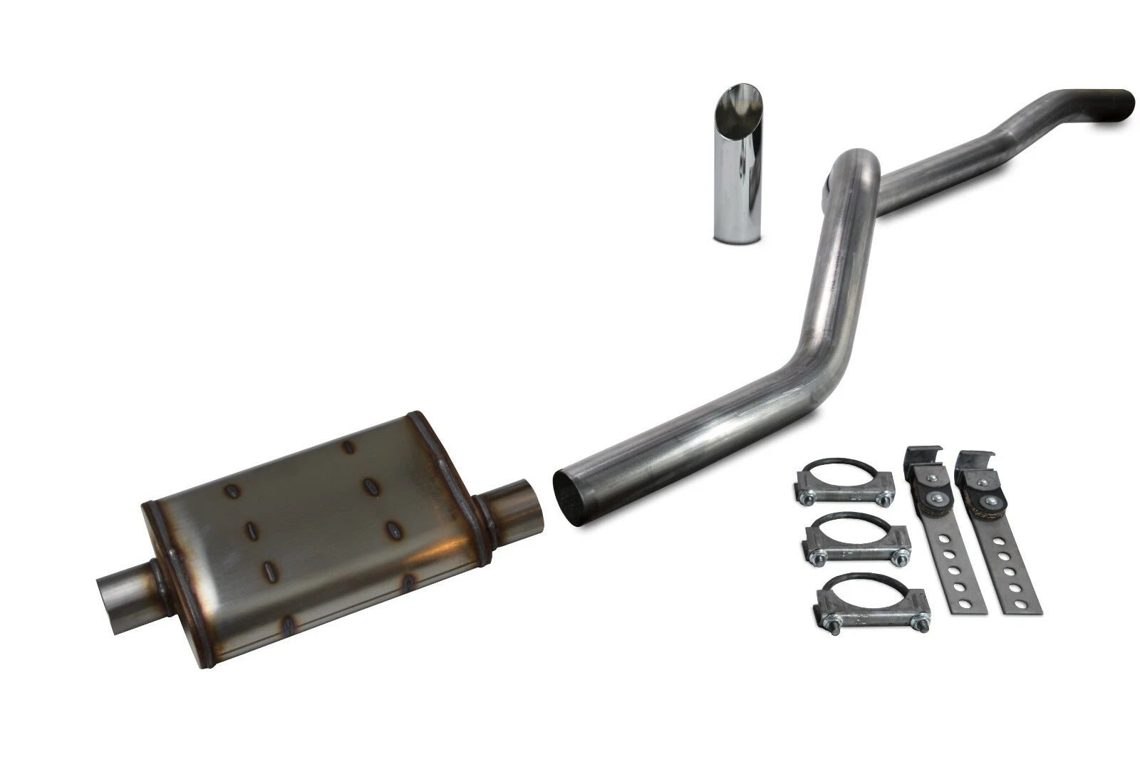 2.5" Aluminized Exhaust Kit for Jeep Cherokee XJ 4.0L (1984–2001)