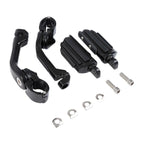 1-1/4" Long Angled Adjustable Highway Foot Pegs for Harley (Universal)