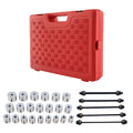 Press Tool Kit for Car Bush Bearing Workshop 34–80mm (22-Piece)