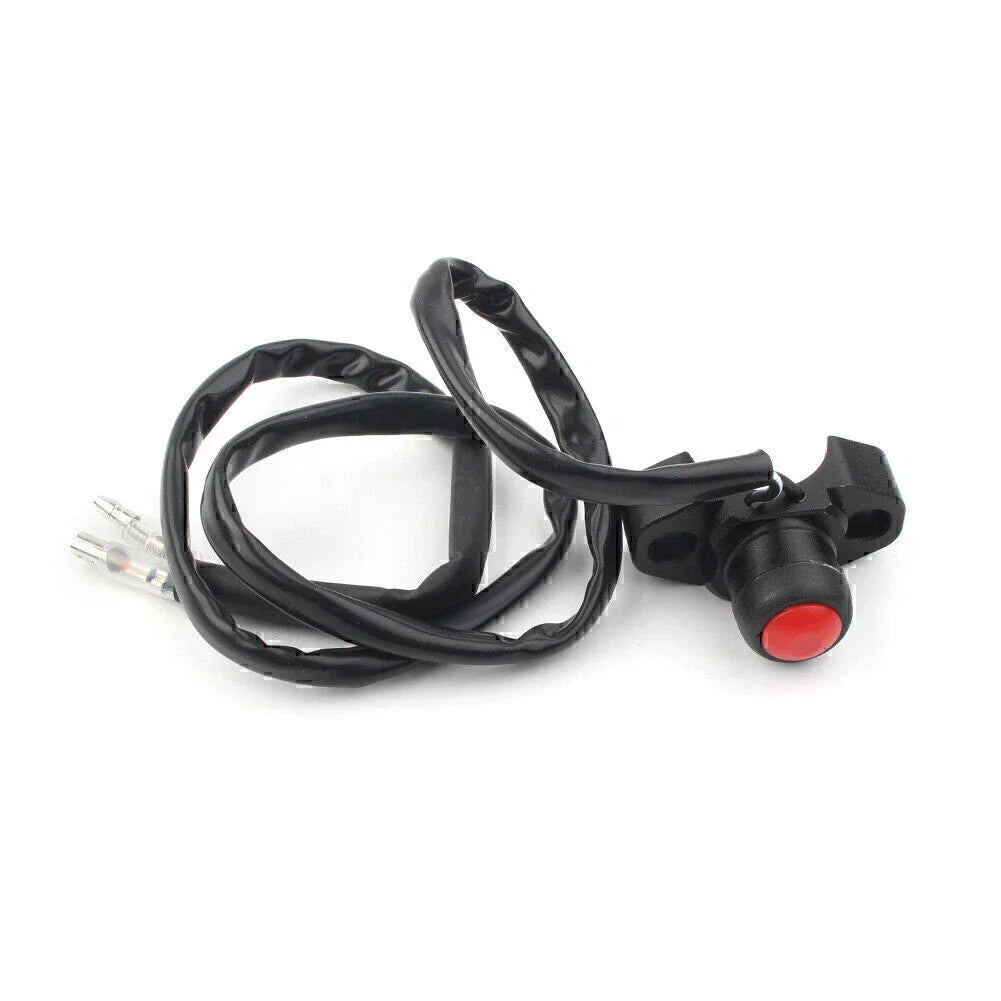 CNC Engine Stop Start Kill Switch Button for Dirt Bike Quad ATV