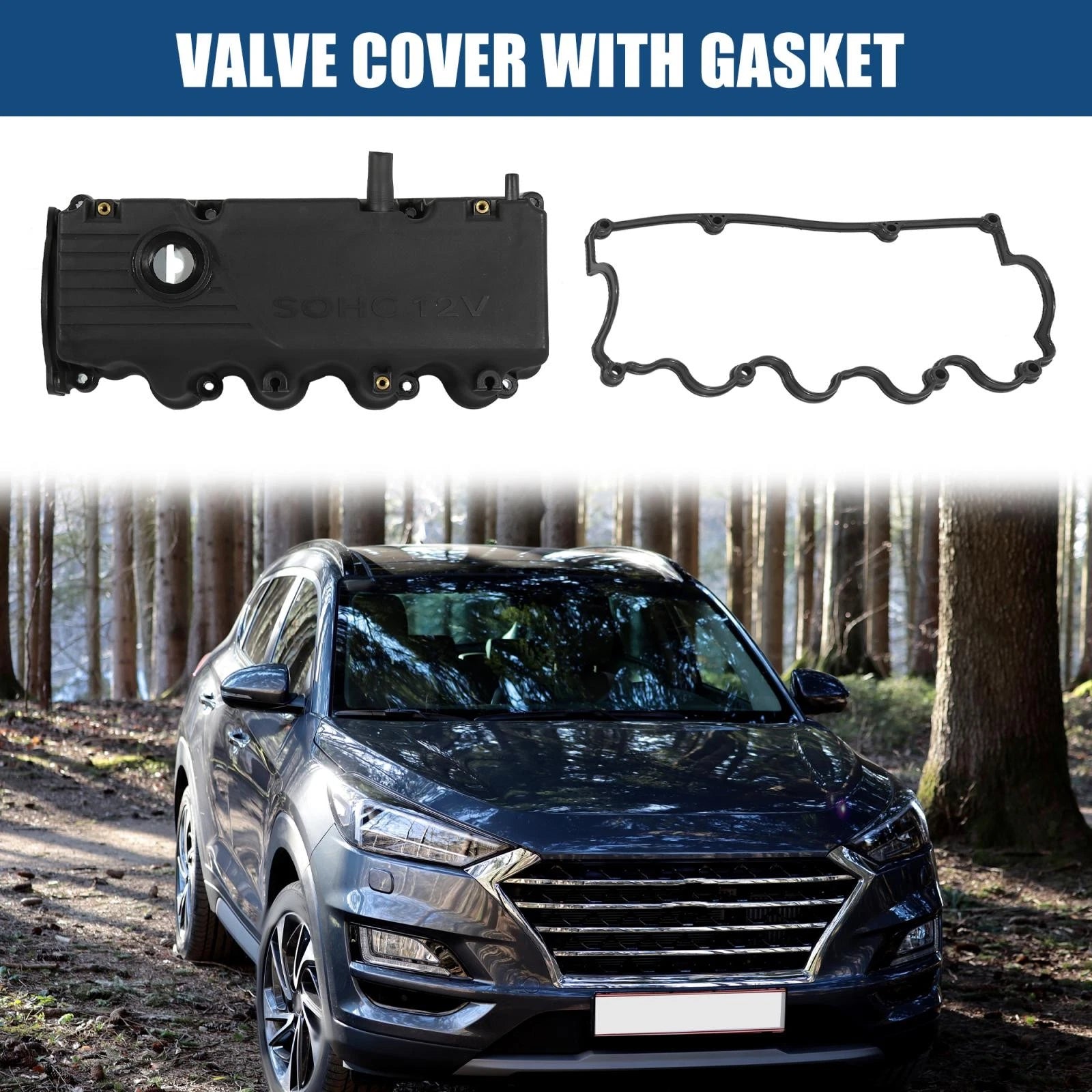 Engine Valve Cover 2241022610 for Hyundai Accent (2000–2002) 1.5L