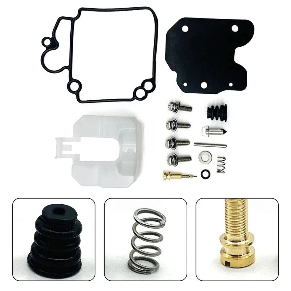 Outboard Carburetor Repair Kit with Float for Yamaha 6BL-W0093-00