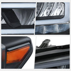 Left Side LED DRL Sequential Turn Switchback Headlight for Toyota Tacoma (2020–2023)