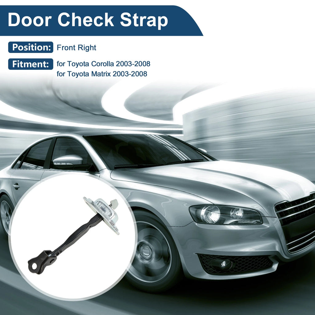 Front Right Door Check Strap for Toyota Corolla (2003–2008) No.6861002061