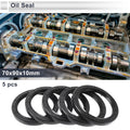 Set of 5 Oil Seal Rotary Shaft Seal 70x90x10mm for Various Models