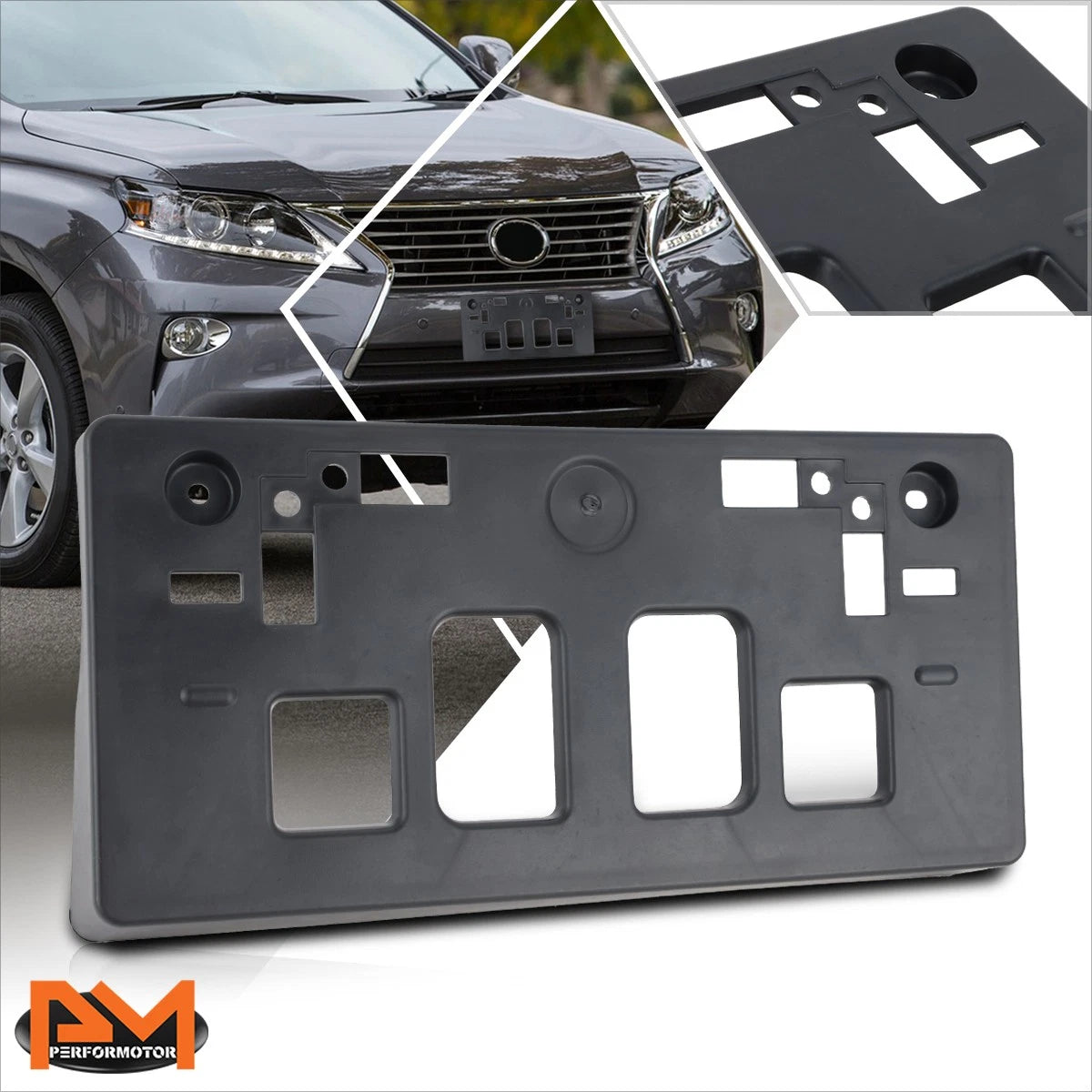 Front License Plate Tag Mounting Bracket for Lexus RX350 (2013–2015)