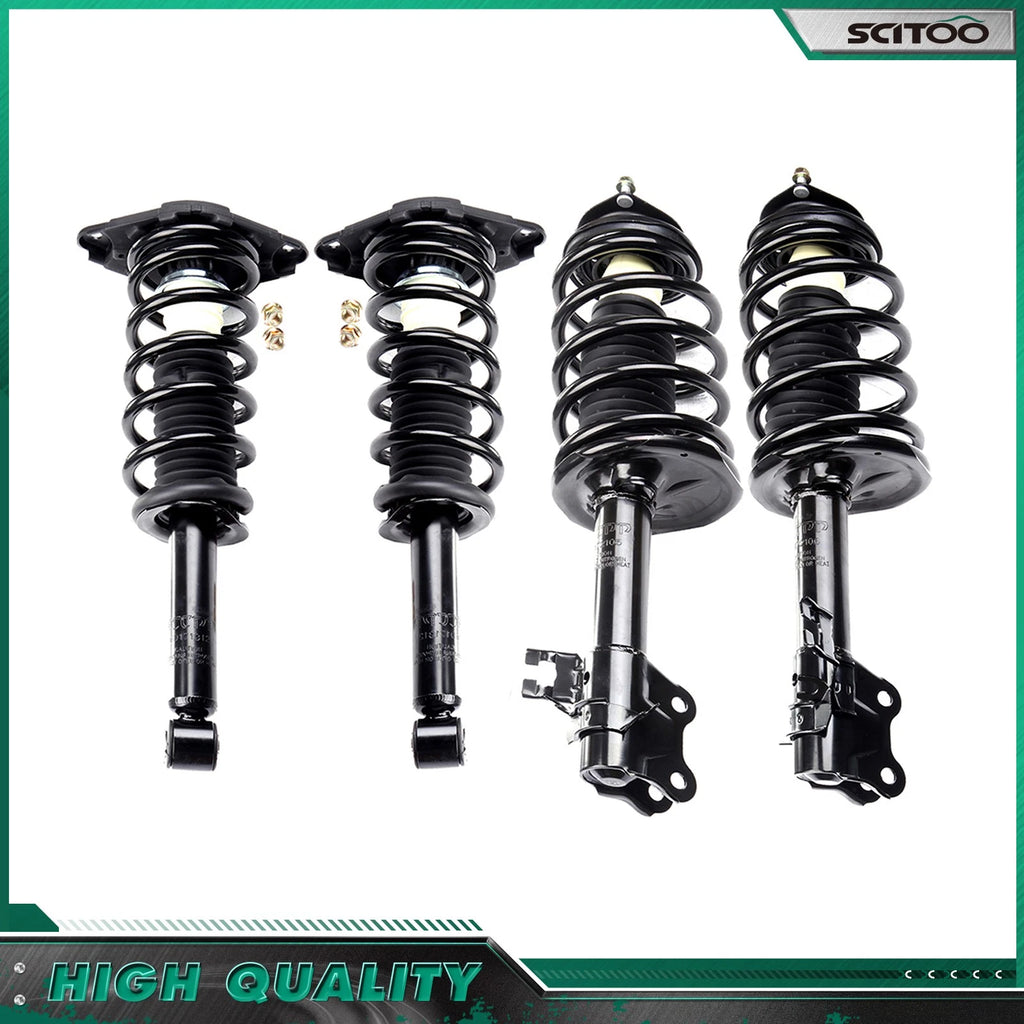 Complete Strut Set with Coil Springs for Nissan Sentra 2002–2006