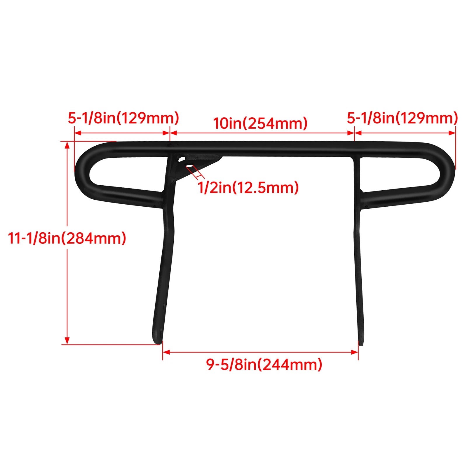 Rear Wide Grab Bar for Yamaha Raptor 660/YFZ450 (2001–2009)