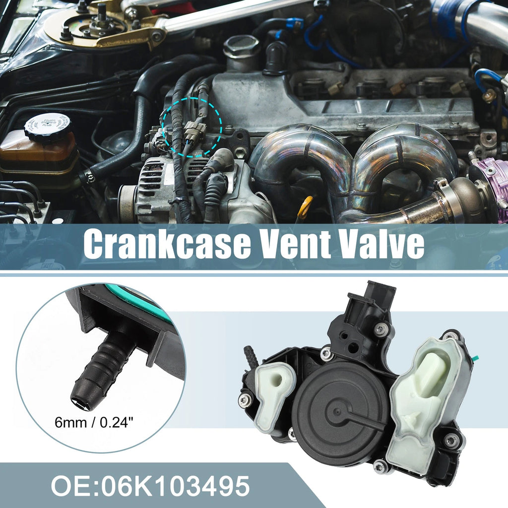 PCV Valve for Volkswagen Jetta (2014–2018) 06K103495