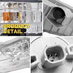 Front Left Turn Signal Light for Honda Pilot (2019–2021) - Clear Lens