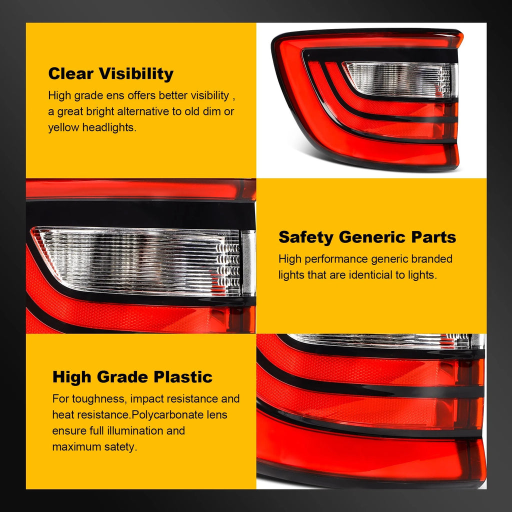 LED Tail Light Assembly for Dodge Durango (2014–2025)