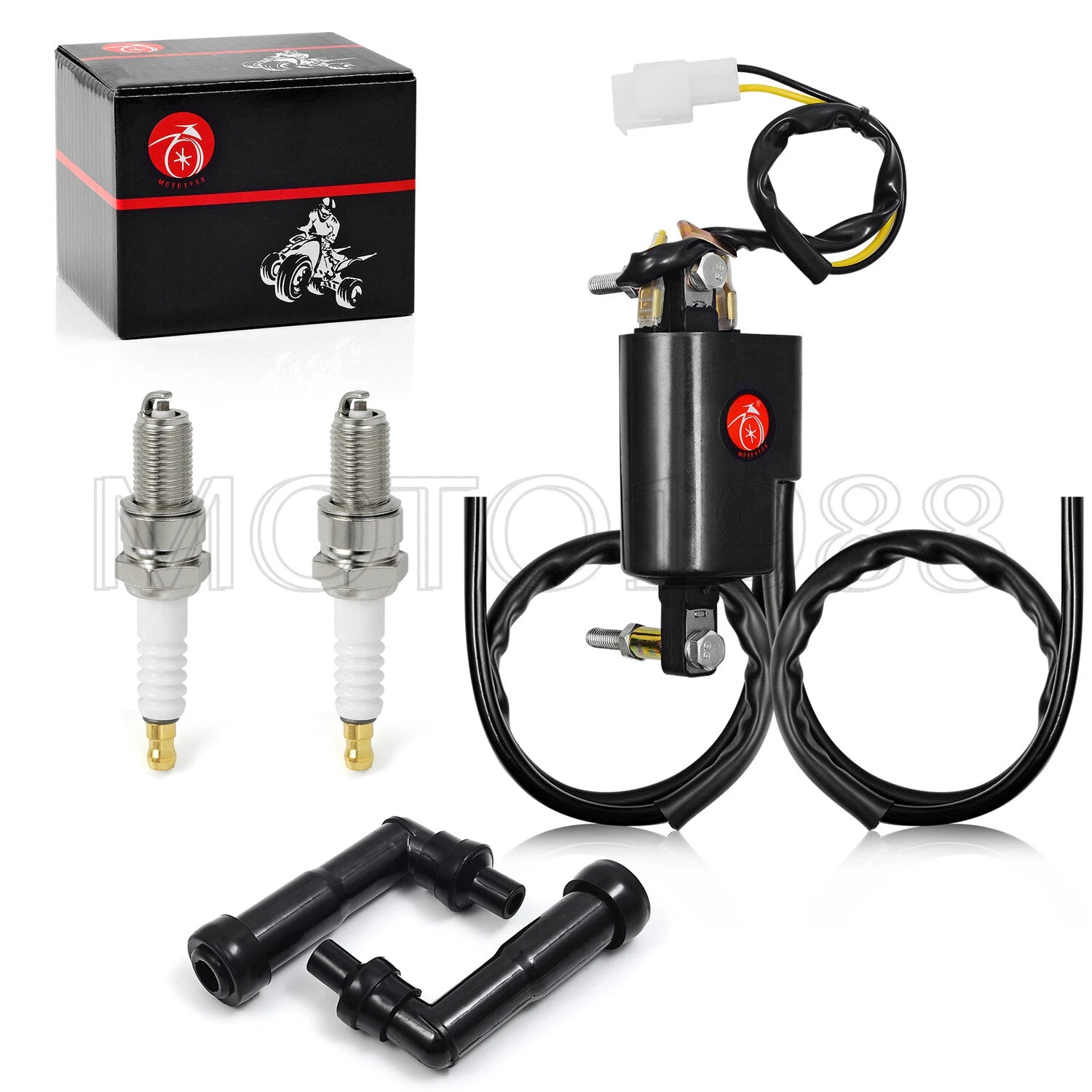 Ignition Coil Spark Plug for Honda Hawk CB400 CB450 (1979–1985)