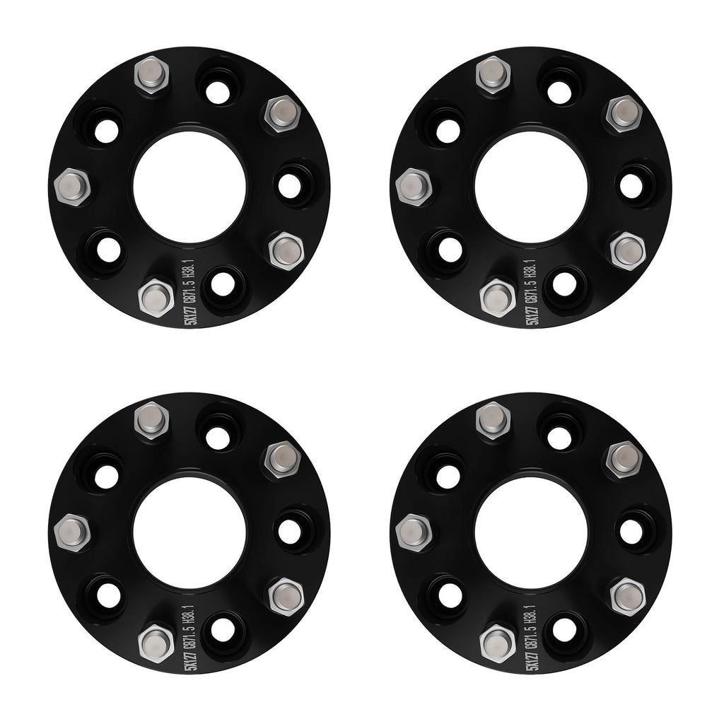 1.5 Inch Aluminum Spacers for Jeep Grand Cherokee L WK (2021–2023) 5x5 Hub