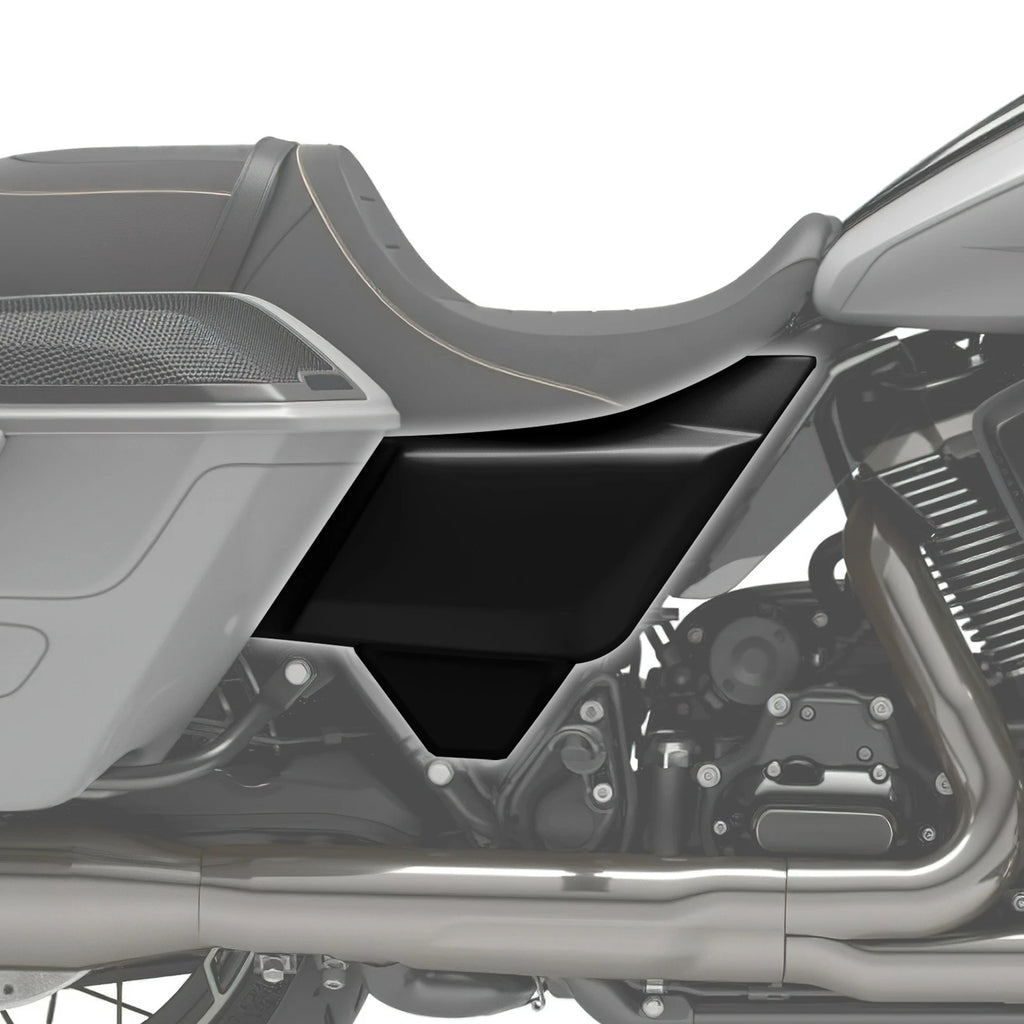 Vivid Black Battery Side Covers for Harley CVO Street Road Glide (2023–2025)