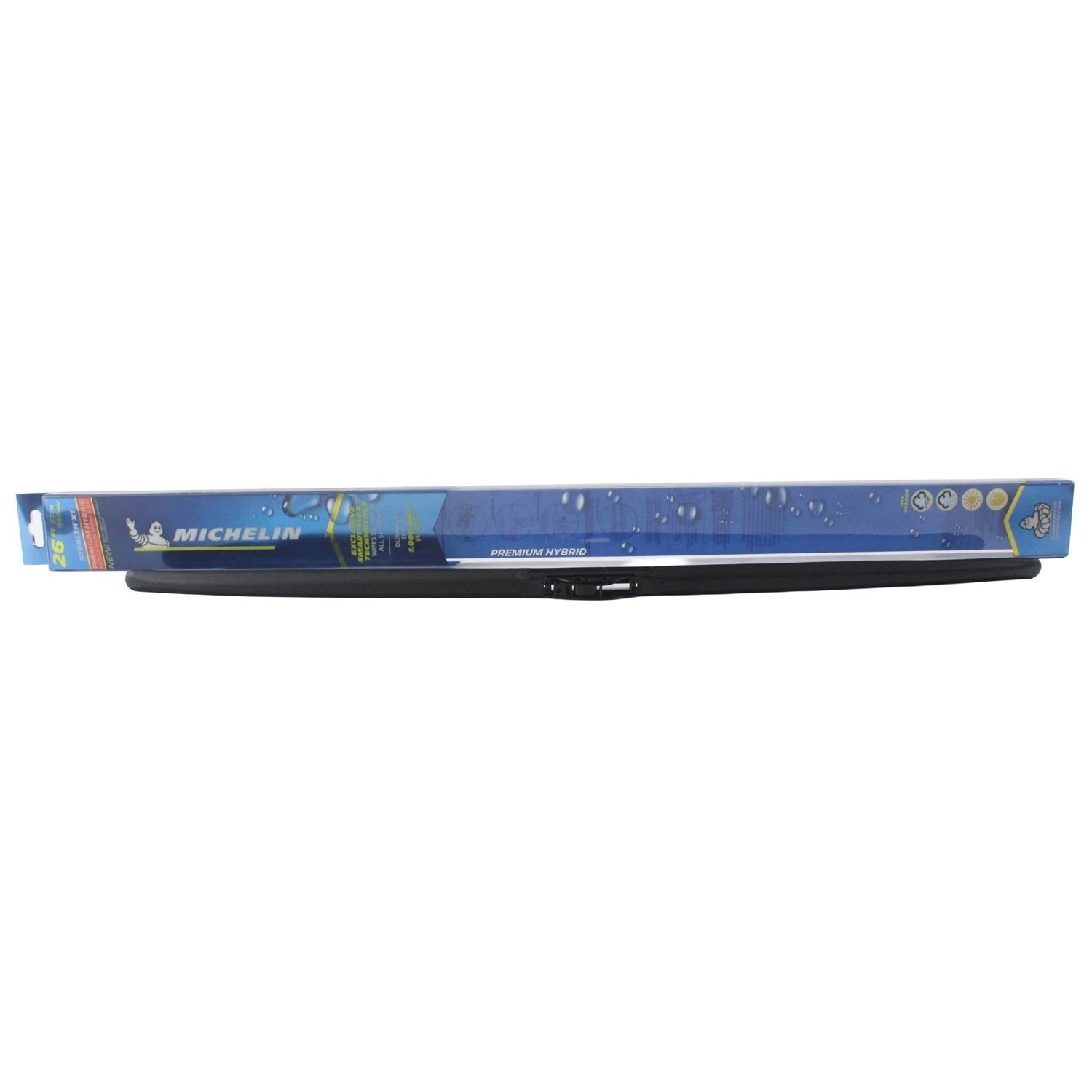Set of 2 Michelin Stealth Hybrid All-Climate Wiper Blades 26"/18" for