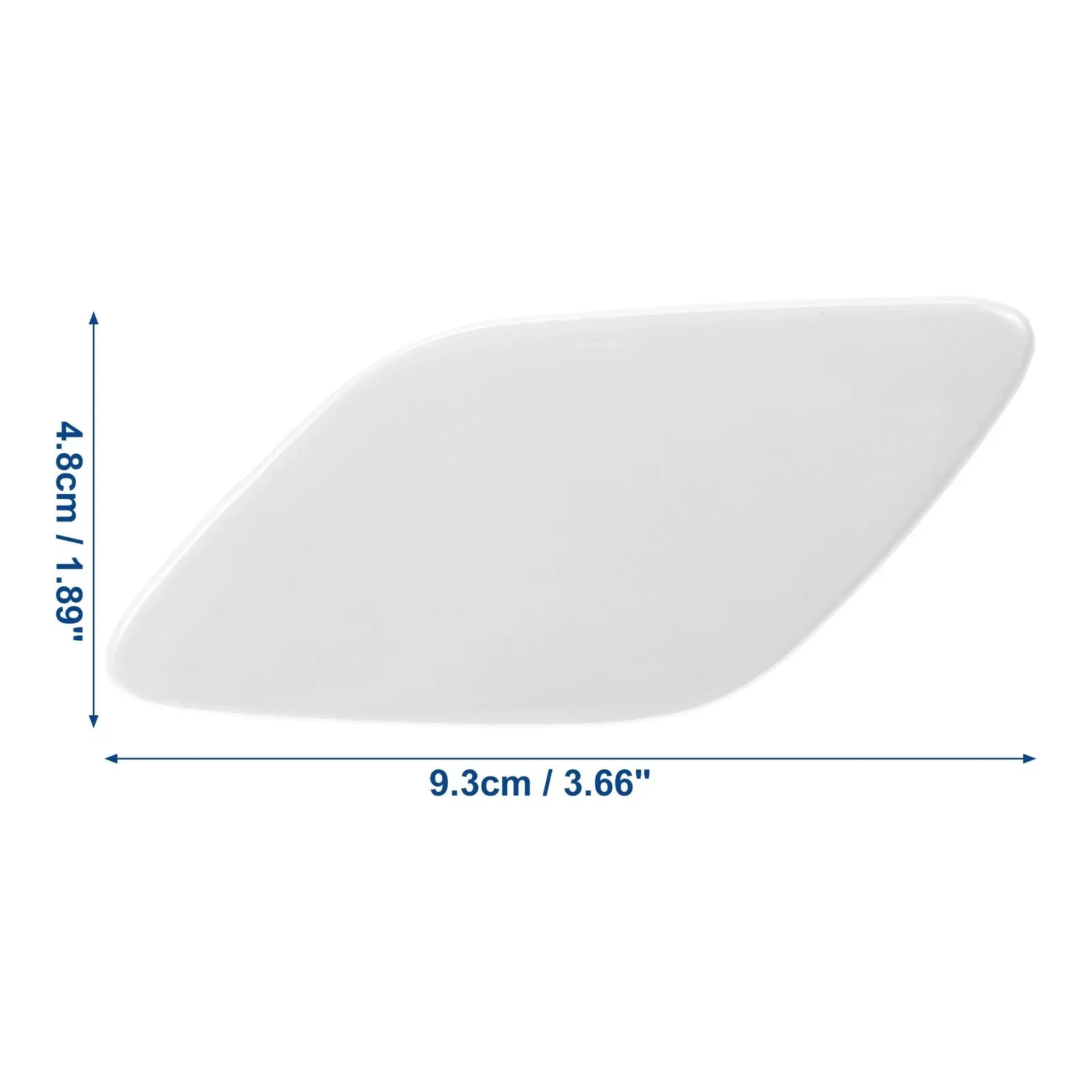 1x Front Bumper Headlight Washer Nozzle Cover Cap for BMW 335i White
