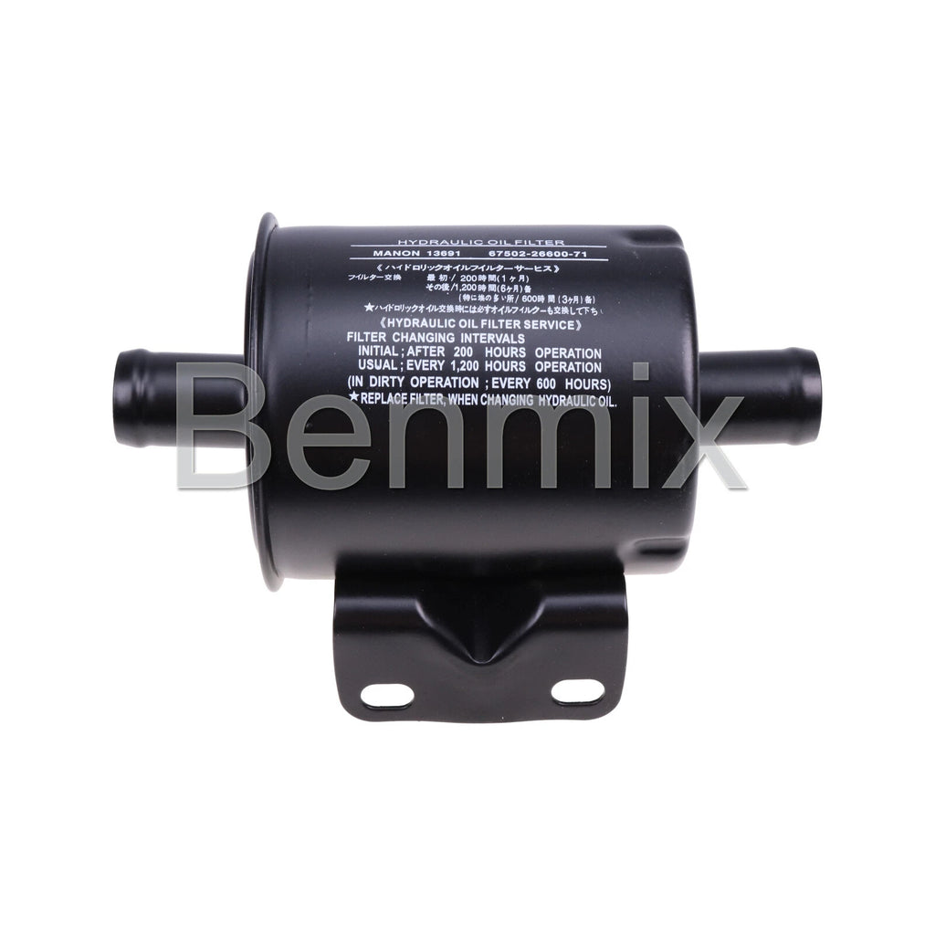 Hydraulic Filter 67502-U2230-71 for Toyota Forklift 8 Series (1DZ, 1ZS, 4Y)