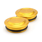 Billet Aluminum Frame Plug Caps Gold for Honda Rebel CMX500 (2020–2021)