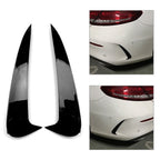 Rear Bumper Spoiler Canard Air Vent for Mercedes Benz C Class Coupe (2015–2021)