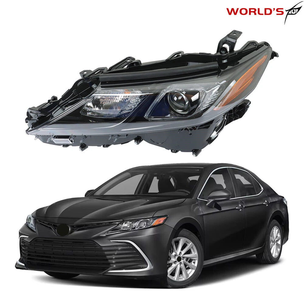 LED Headlight Assembly for Toyota Camry SE (2021–2022) Driver Left Black