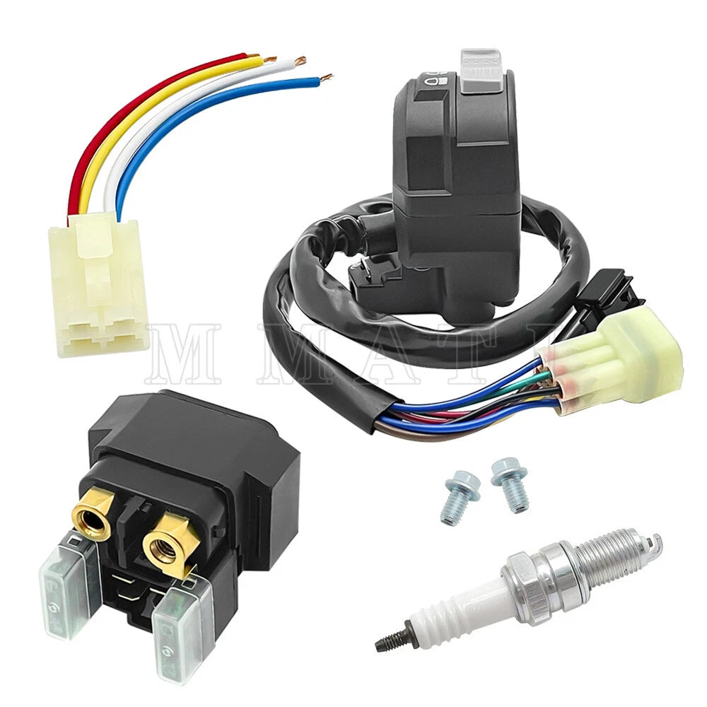 Start Stop Switch & Relay Plug for Yamaha Wolverine 450 YFM450FX (2006–2010)