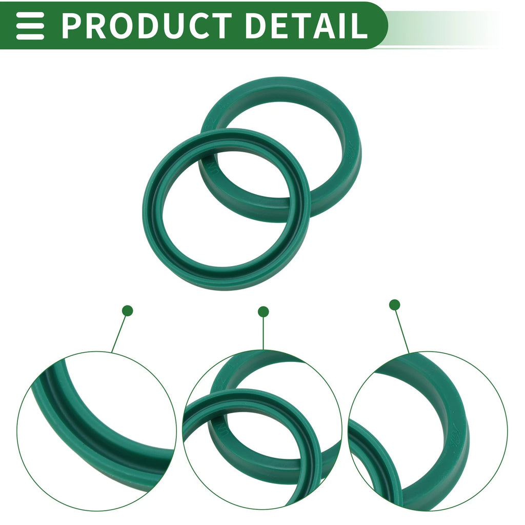 Set of 5 Oil Seal Rotary Shaft Seal 26x32x4.7mm High Pressure Green
