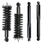 Set of 4 Struts and Shocks for Nissan Frontier 4WD (2005–2014)