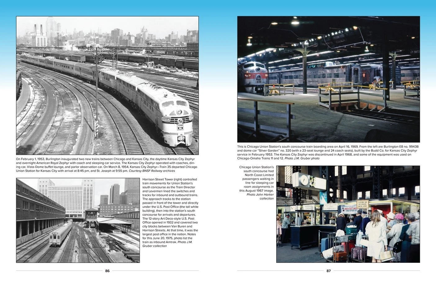 Chicago's Celebrated Stations & Trains Book for Train Enthusiasts