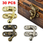 Lock Buckle Replacement for (3mm Hole Diameter, Curved, Gold/Bronze/Silver)