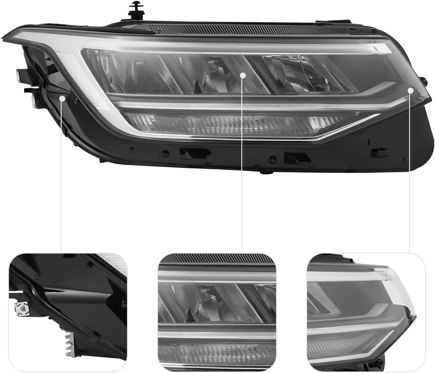 Right Side LED Headlight for Volkswagen Tiguan (2022–2024) 5NL941036A
